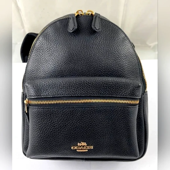 Coach | Bags | Coach Designer Mini Charlie Black Leather  display picture 1
